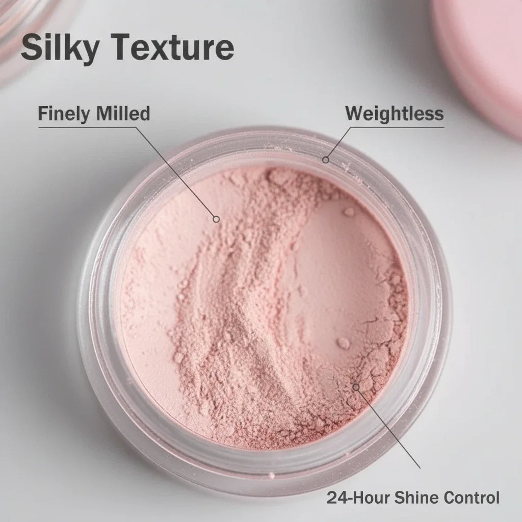 Ultimate Blurring Setting Powder Ultra Pink Shade For Fair To Medium Skin Tones Matte Finish