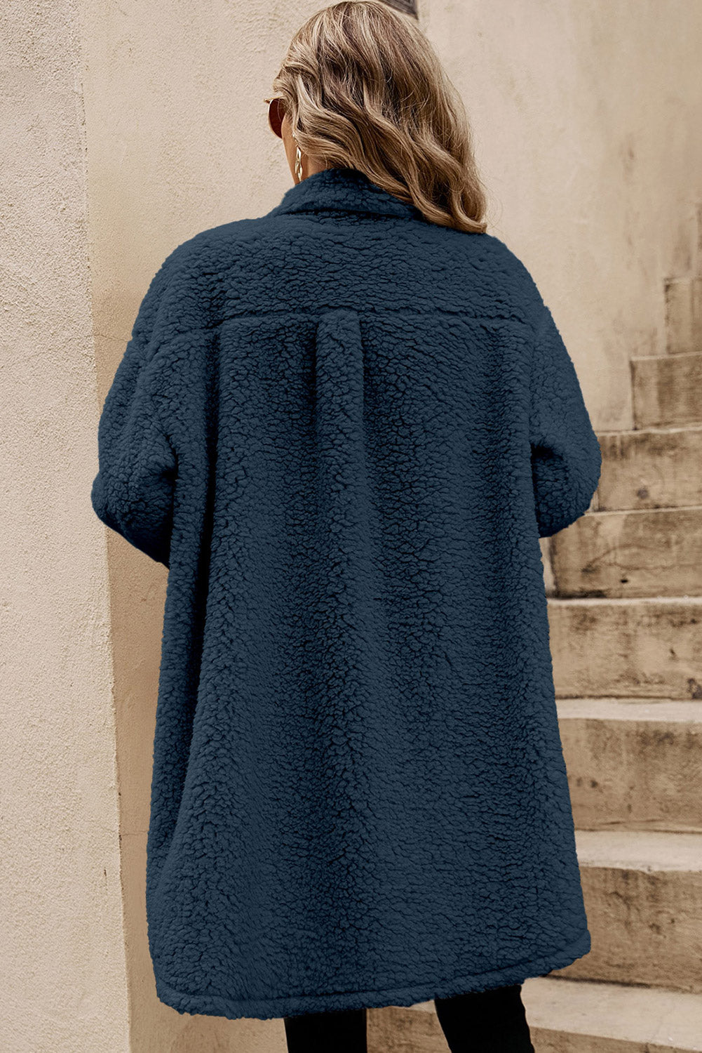 Cloud-Soft Luxe Teddy Coat